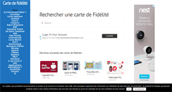 Desktop Screenshot of cartesdefidelite.fr